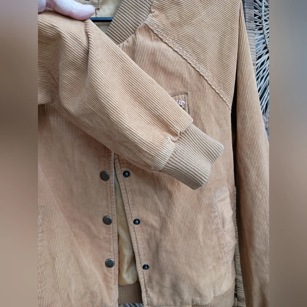 Billabong Women's Tan Corduroy Jacket_Small - Picture 7 of 10